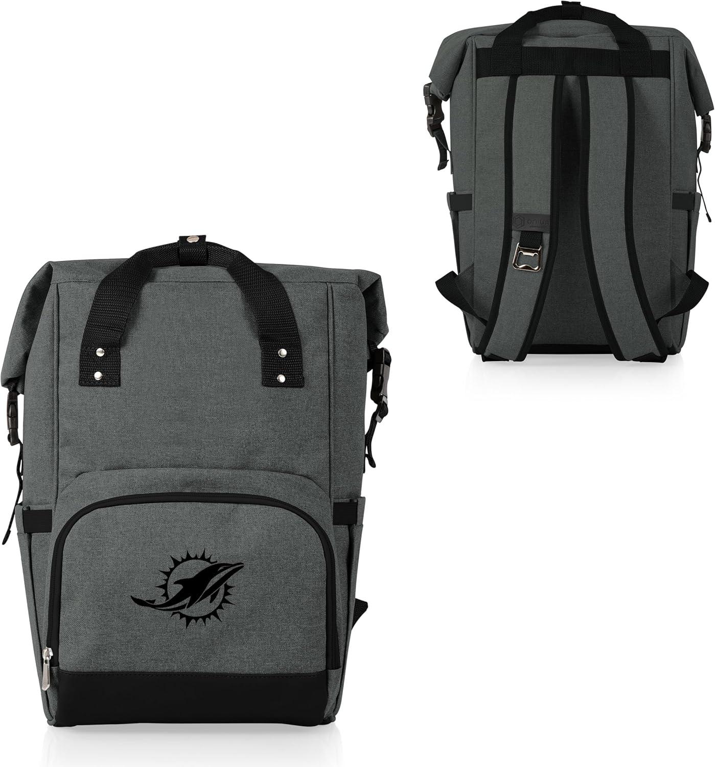 image:imagePICNIC TIME Gray Buffalo Bills BackpackMiami Dolphins