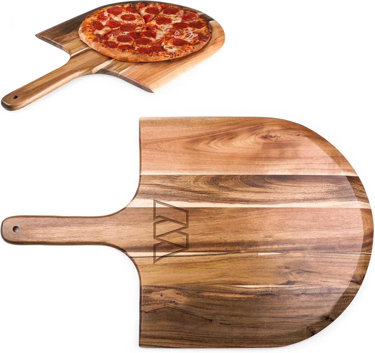 image:imagePICNIC TIME NFL Acacia Wood Pizza Peel Serving Pizza Paddle Bread Peel Acacia WoodWashington Commanders