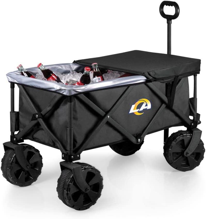 image:imagePICNIC TIME NFL Adventure Wagon Elite AllTerrain Portable Utility WagonLos Angeles Rams