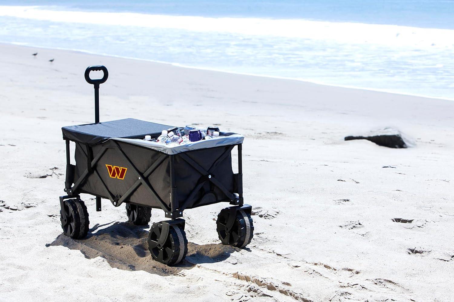 image:imagePICNIC TIME NFL Adventure Wagon Elite AllTerrain Portable Utility WagonWashington Commanders
