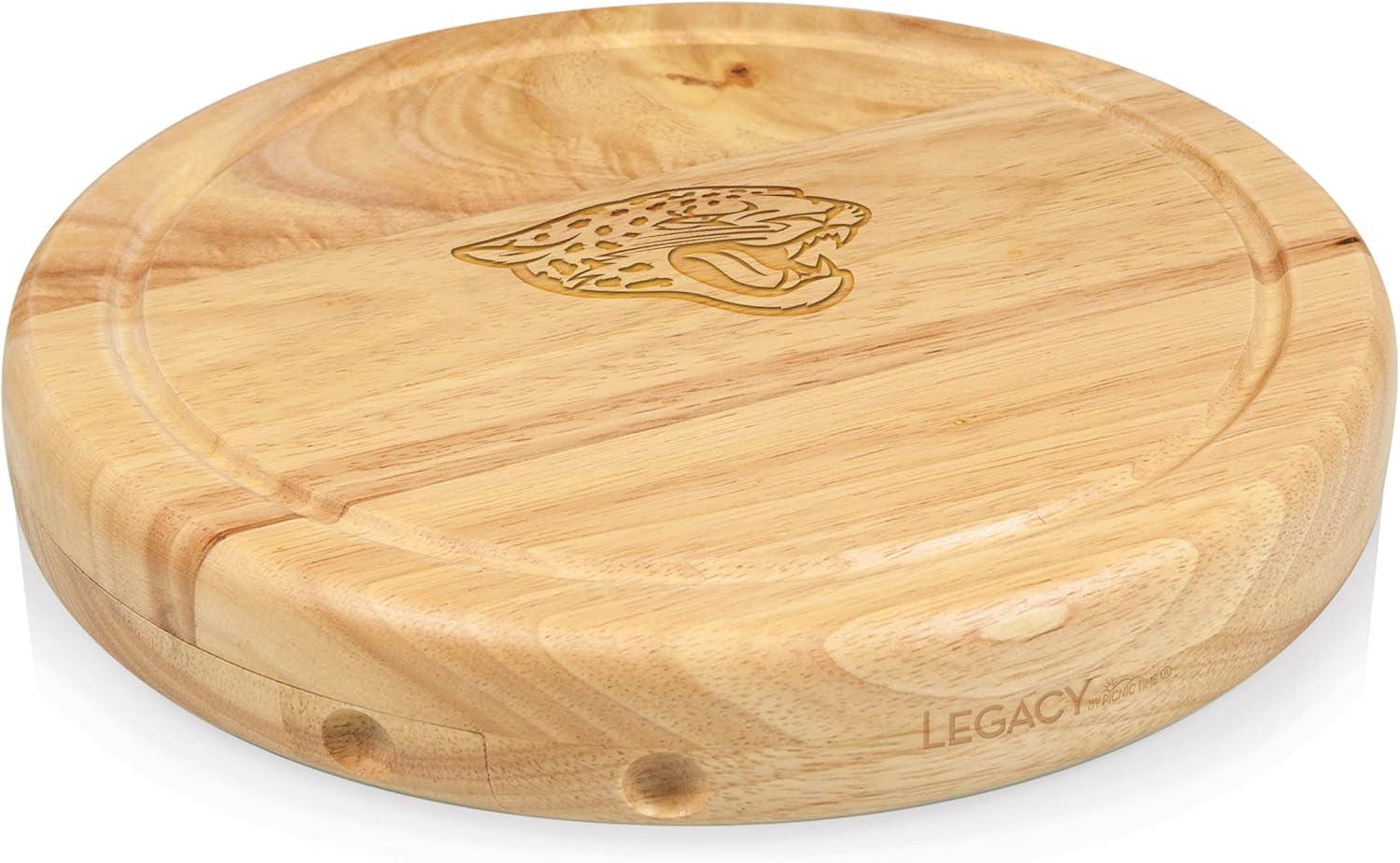 image:imagePICNIC TIME NFL Circo Cheese Board and Knife Set Charcuterie Board Set Wood Cutting BoardJacksonville Jaguars