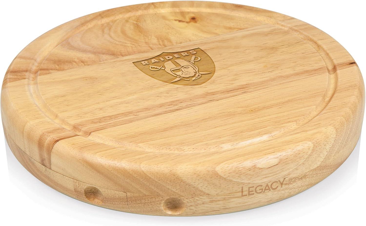 image:imagePICNIC TIME NFL Circo Cheese Board and Knife Set Charcuterie Board Set Wood Cutting BoardLas Vegas Raiders