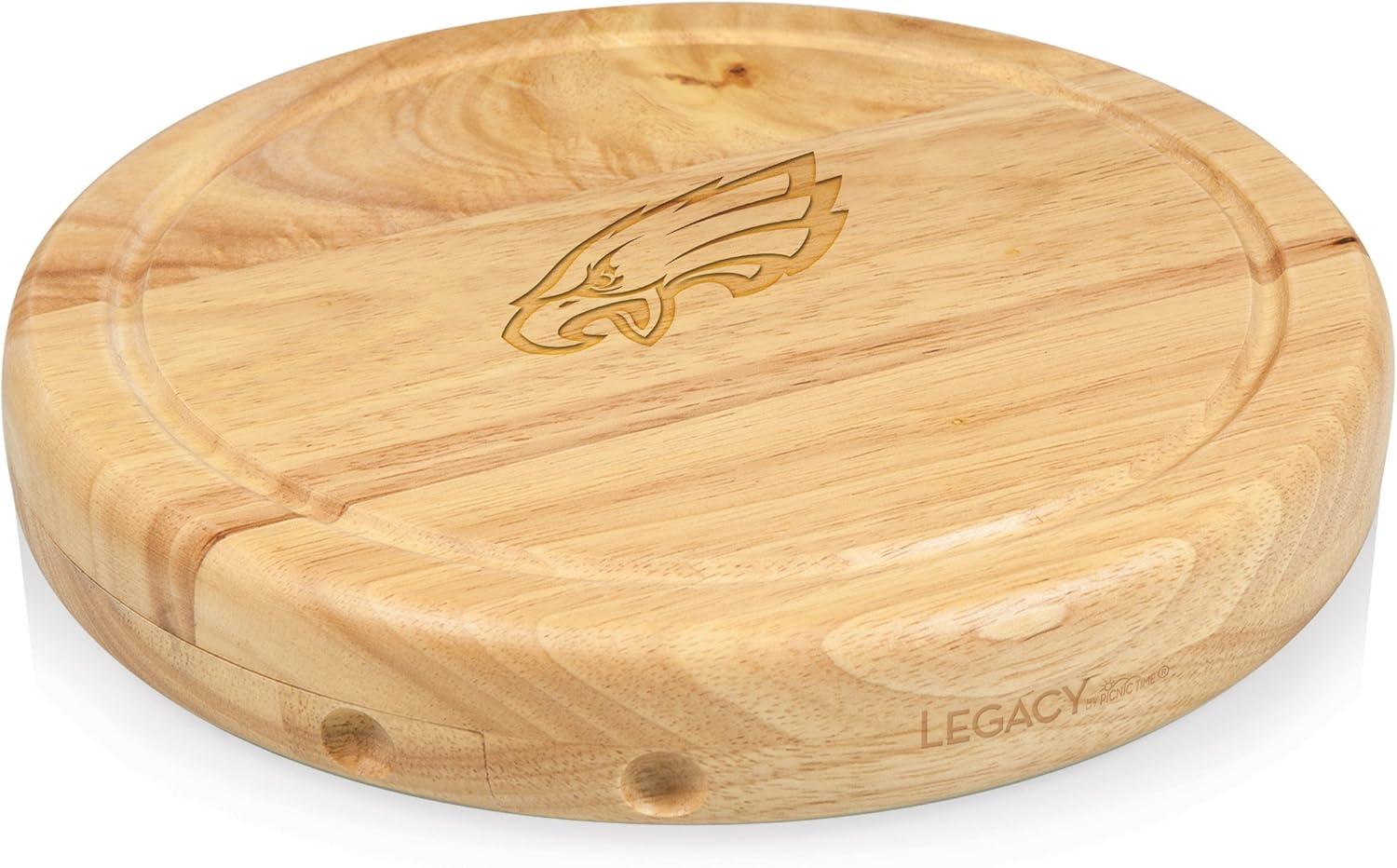 image:imagePICNIC TIME NFL Circo Cheese Board and Knife Set Charcuterie Board Set Wood Cutting BoardPhiladelphia Eagles