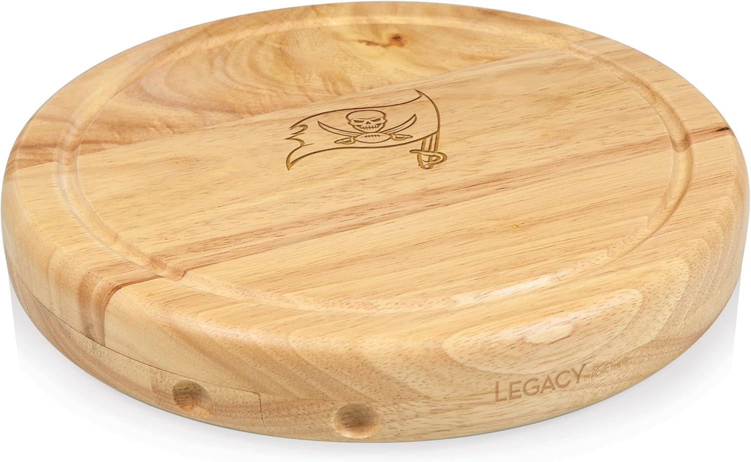 image:imagePICNIC TIME NFL Circo Cheese Board and Knife Set Charcuterie Board Set Wood Cutting BoardTampa Bay Buccaneers