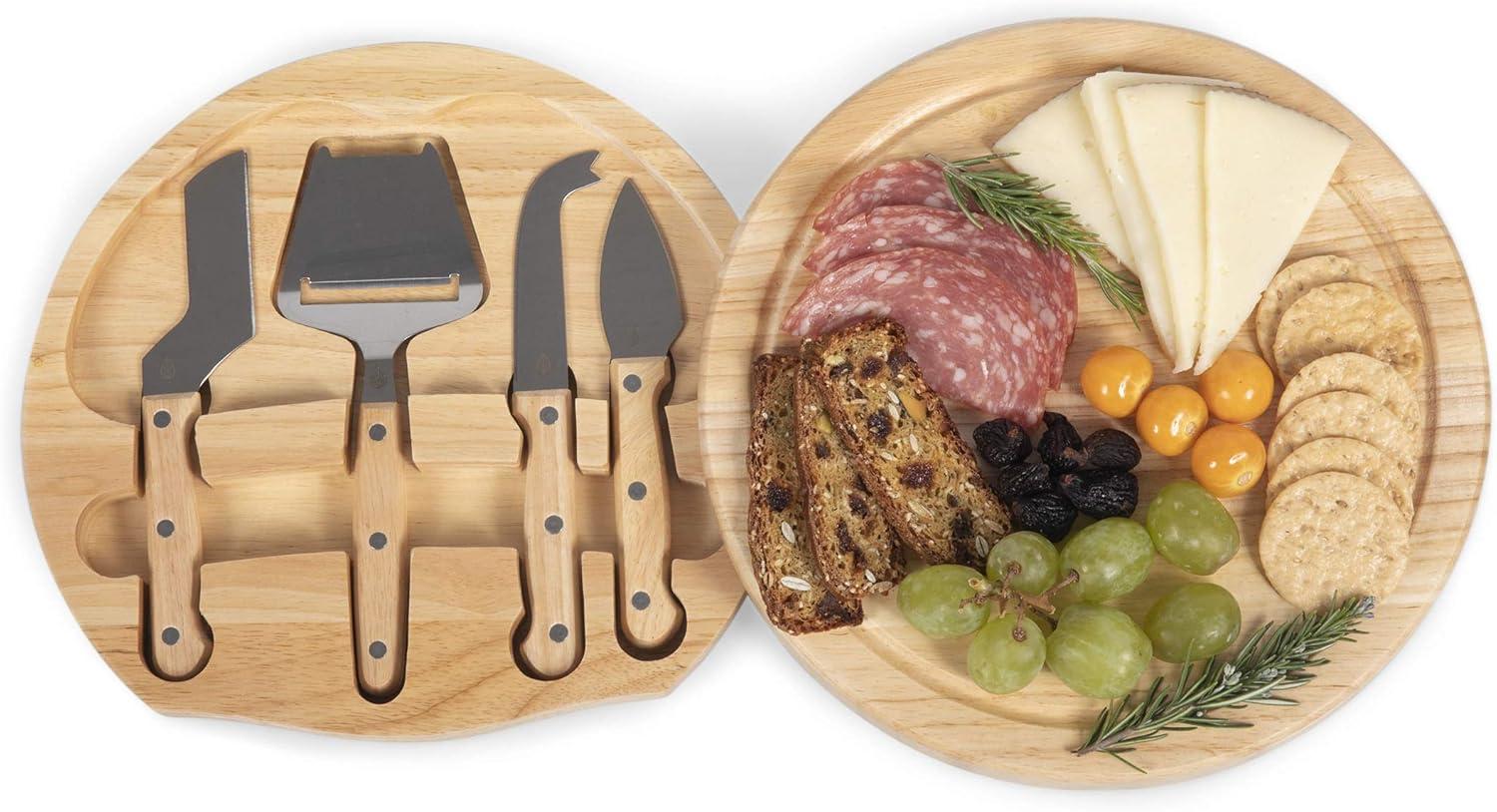 image:imagePICNIC TIME NFL Circo Cheese Board and Knife Set Charcuterie Board Set Wood Cutting BoardTennessee Titans