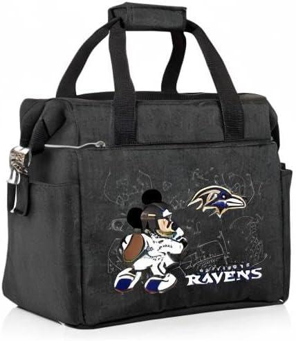 image:imagePICNIC TIME NFL Mickey Mouse On The Go Lunch Bag Soft Cooler Lunch Box Insulated Lunch Bag BlackPhiladelphia Eagles