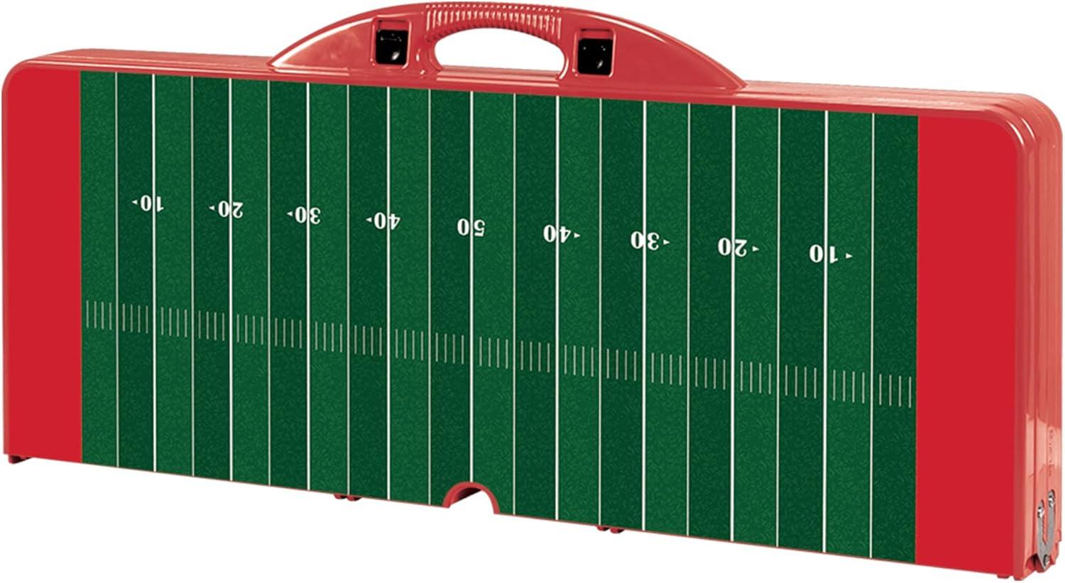 image:imagePICNIC TIME NFL Picnic Table Portable Folding Table with Seats and UmbrellaRed