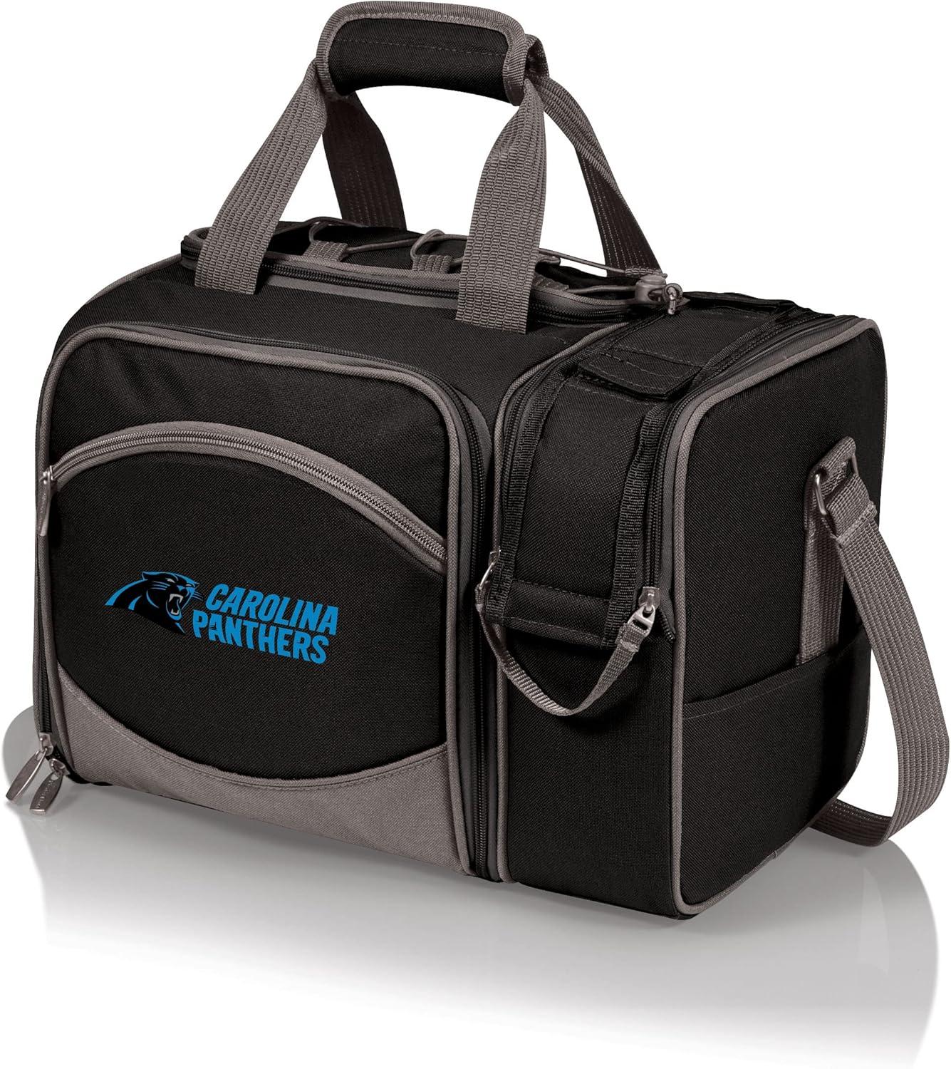 image:imagePICNIC TIME NFL UnisexAdult NFL Malibu Picnic Basket CoolerBlack