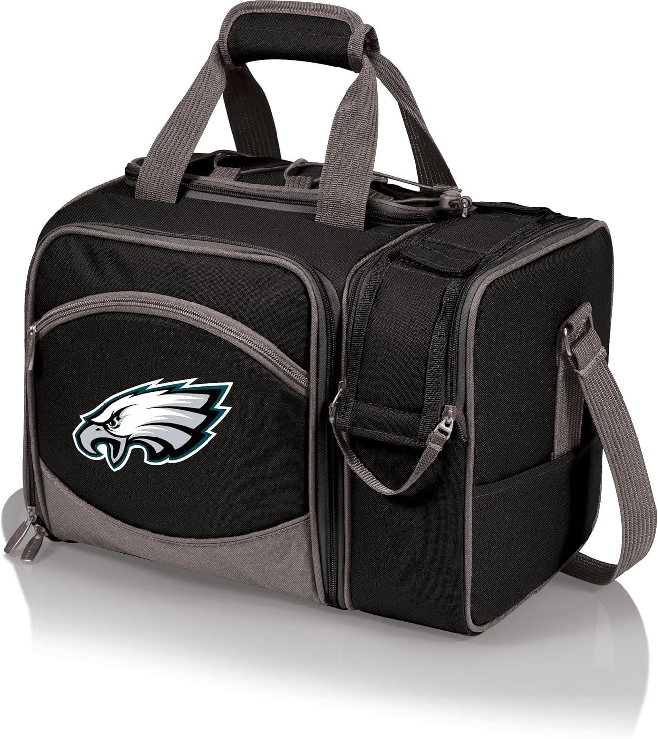 image:imagePICNIC TIME NFL UnisexAdult NFL Malibu Picnic Basket CoolerBlack