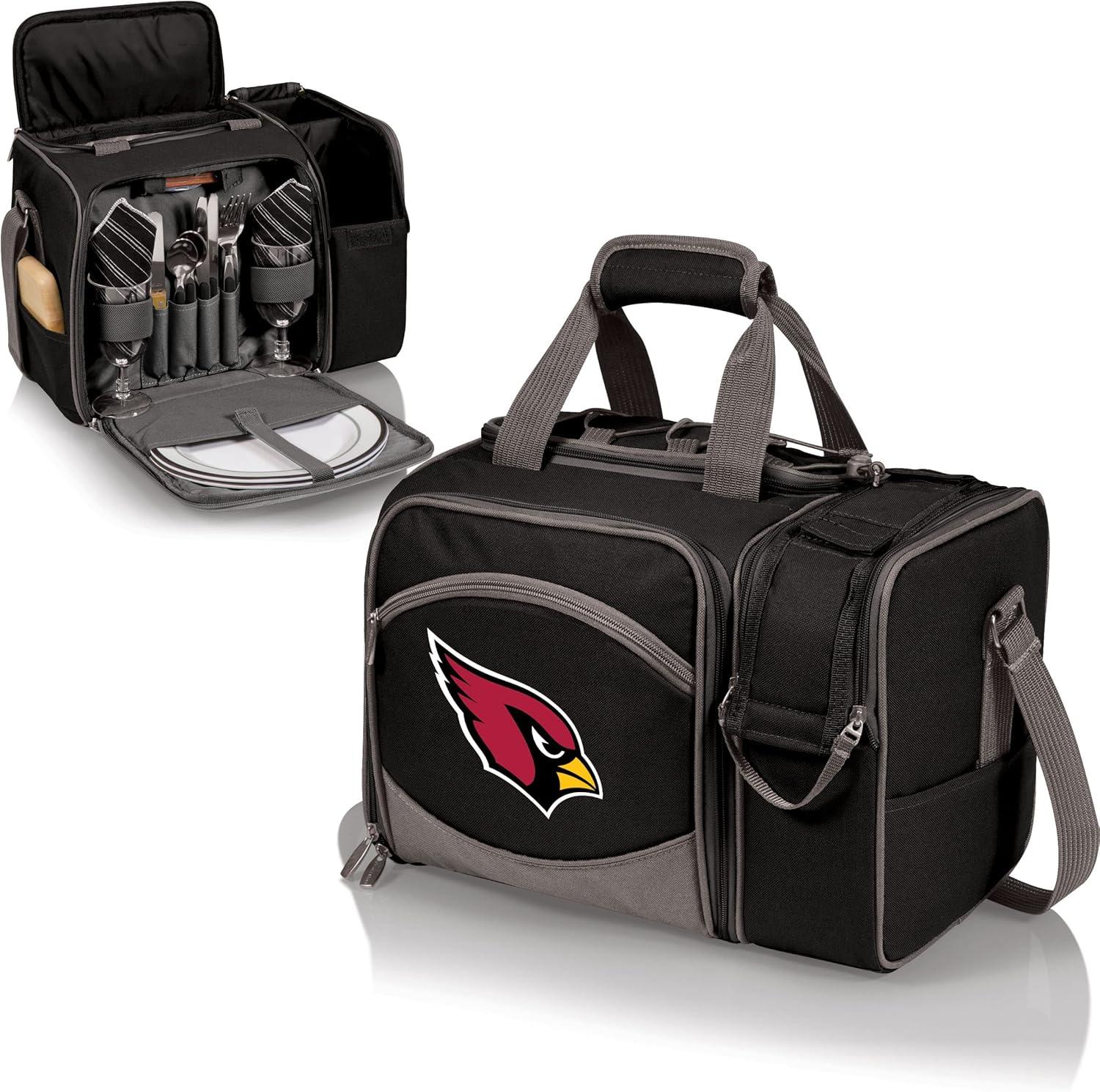 image:imagePICNIC TIME NFL UnisexAdult NFL Malibu Picnic Basket CoolerBlack