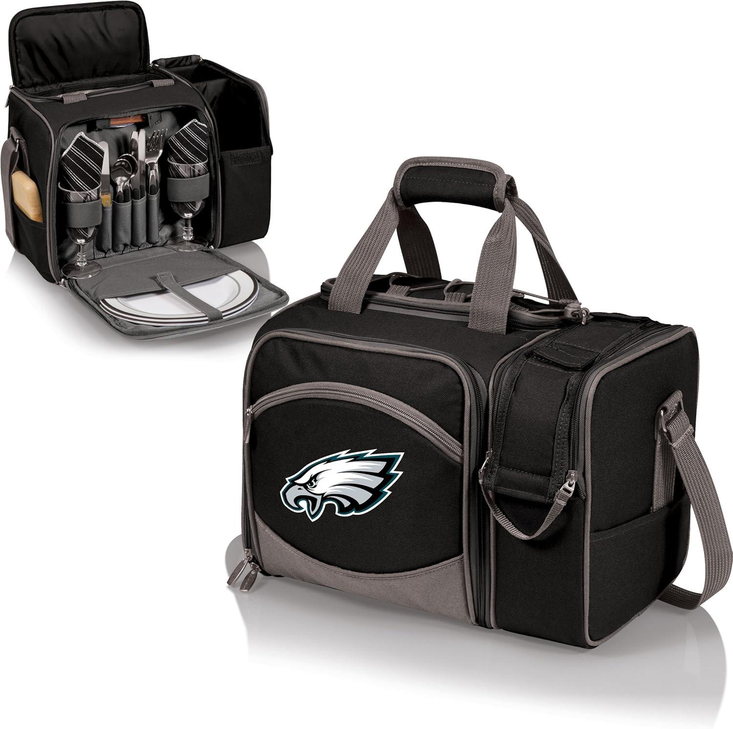 image:imagePICNIC TIME NFL UnisexAdult NFL Malibu Picnic Basket CoolerBlack
