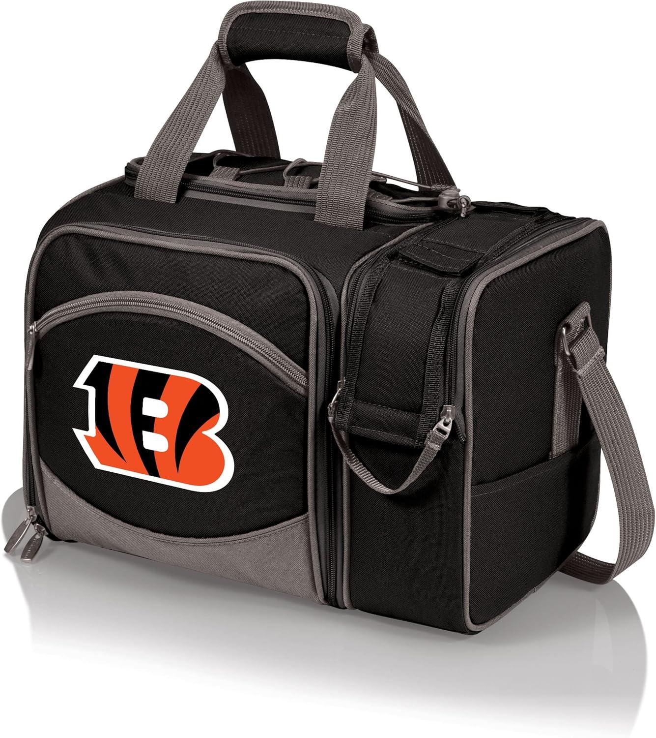 image:imagePICNIC TIME NFL UnisexAdult NFL Malibu Picnic Basket CoolerBlack