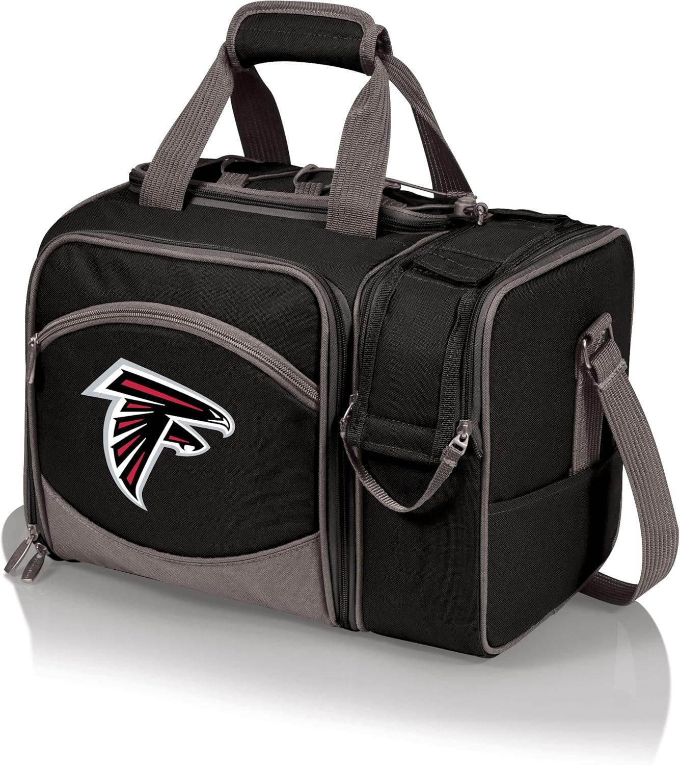 image:imagePICNIC TIME NFL UnisexAdult NFL Malibu Picnic Basket CoolerBlack