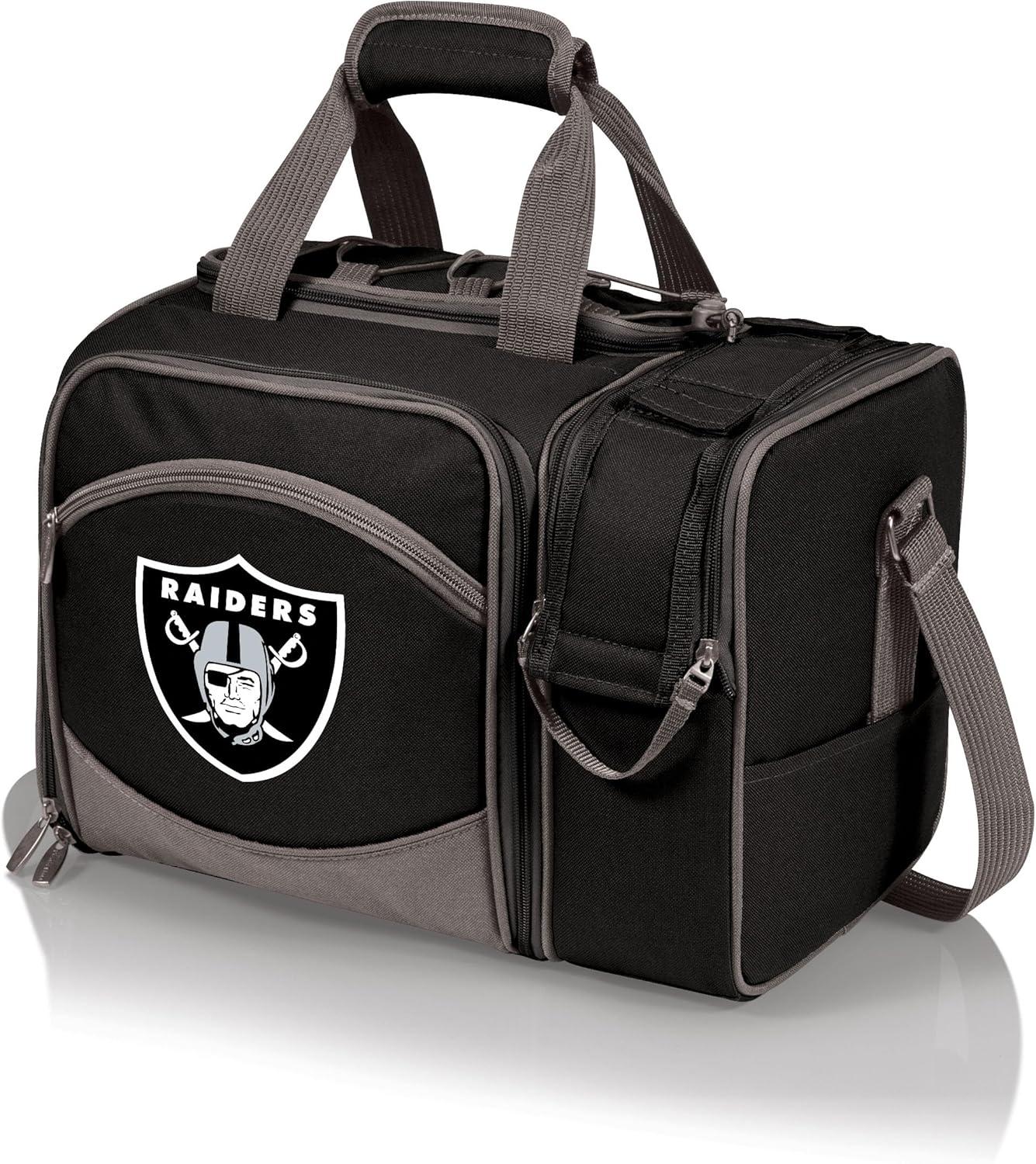 image:imagePICNIC TIME NFL UnisexAdult NFL Malibu Picnic Basket CoolerBlack