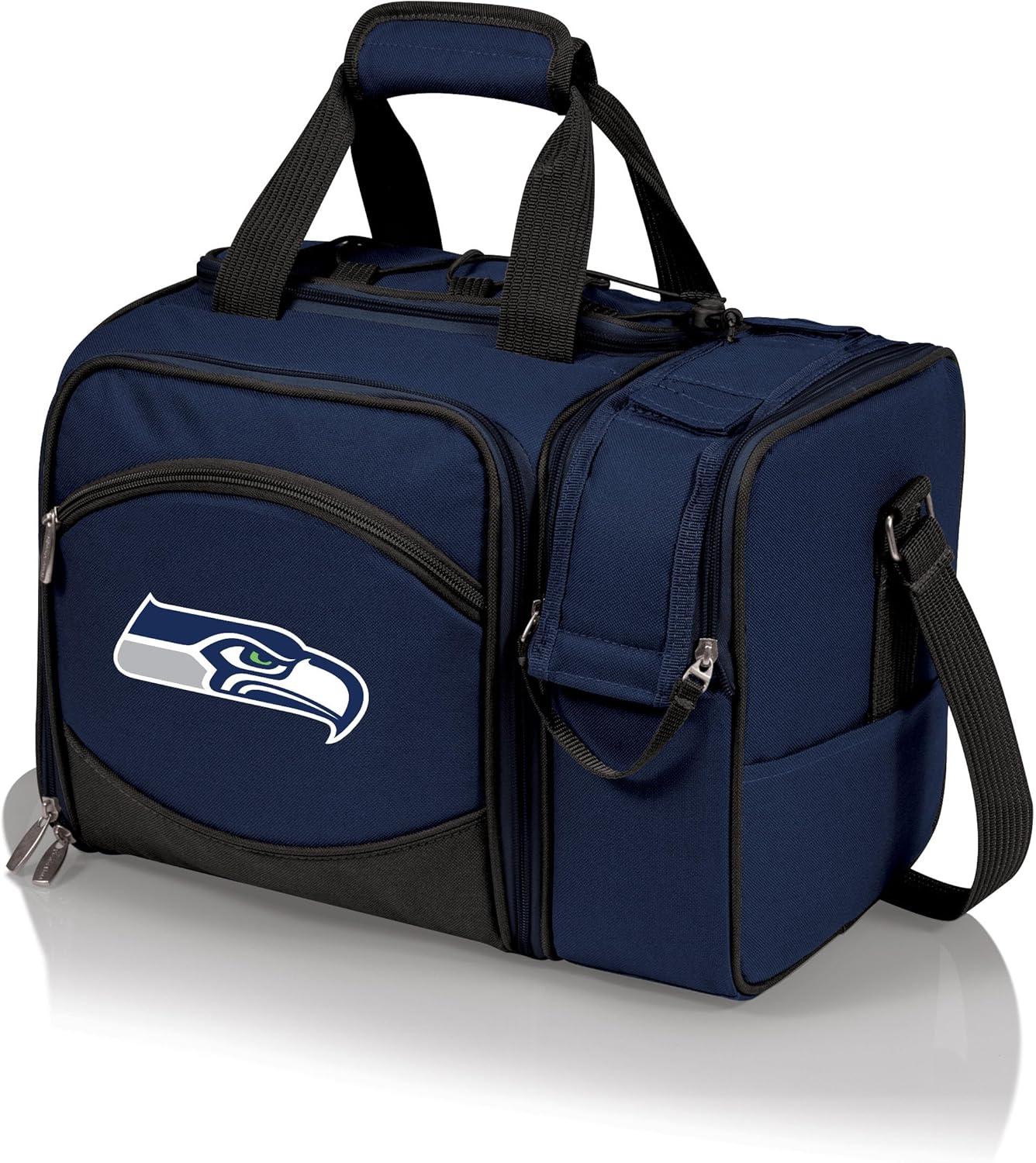 image:imagePICNIC TIME NFL UnisexAdult NFL Malibu Picnic Basket CoolerNavy