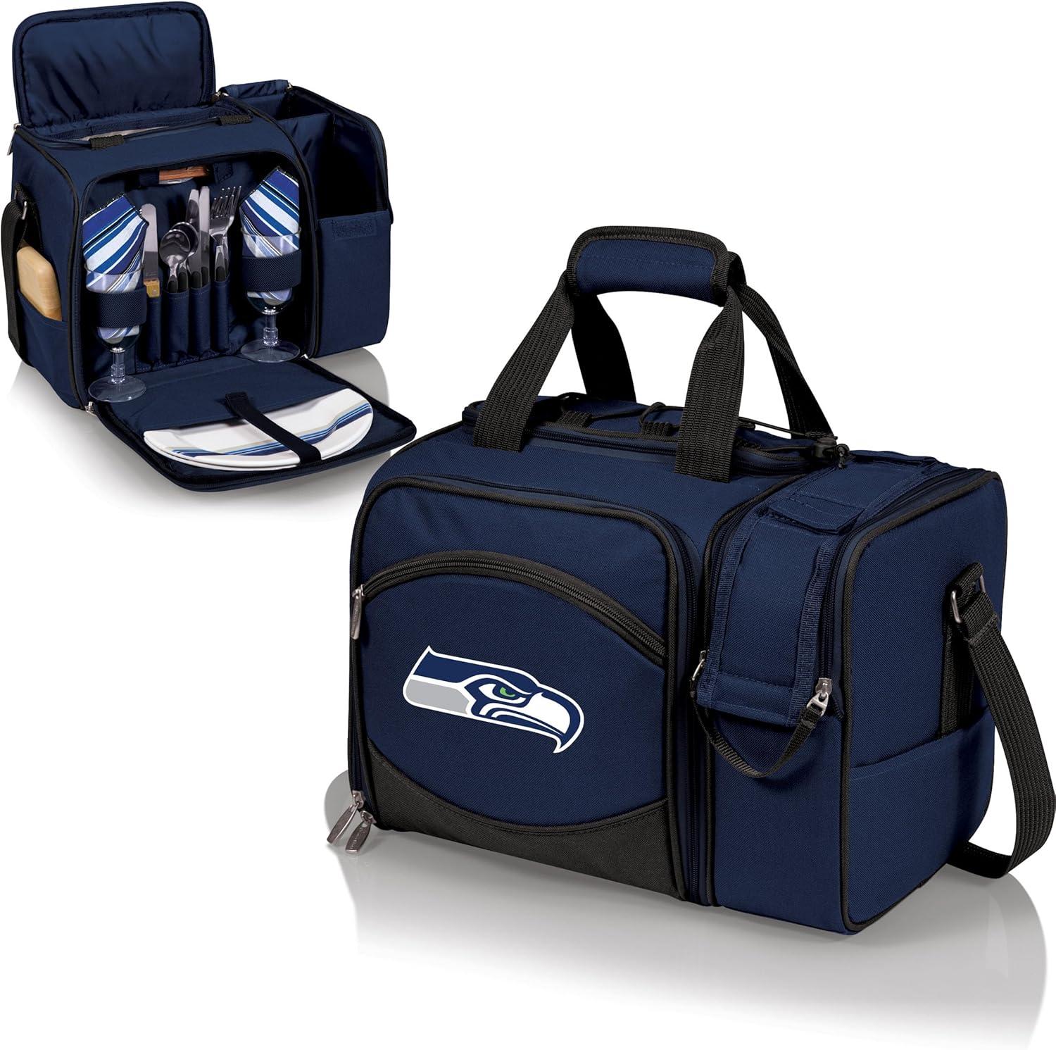 image:imagePICNIC TIME NFL UnisexAdult NFL Malibu Picnic Basket CoolerNavy