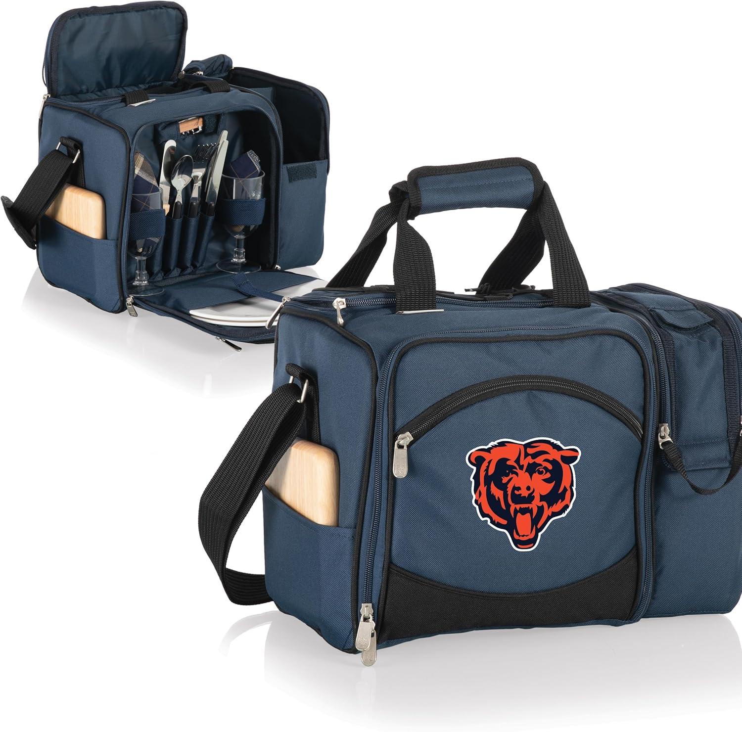 image:imagePICNIC TIME NFL UnisexAdult NFL Malibu Picnic Basket CoolerNavy