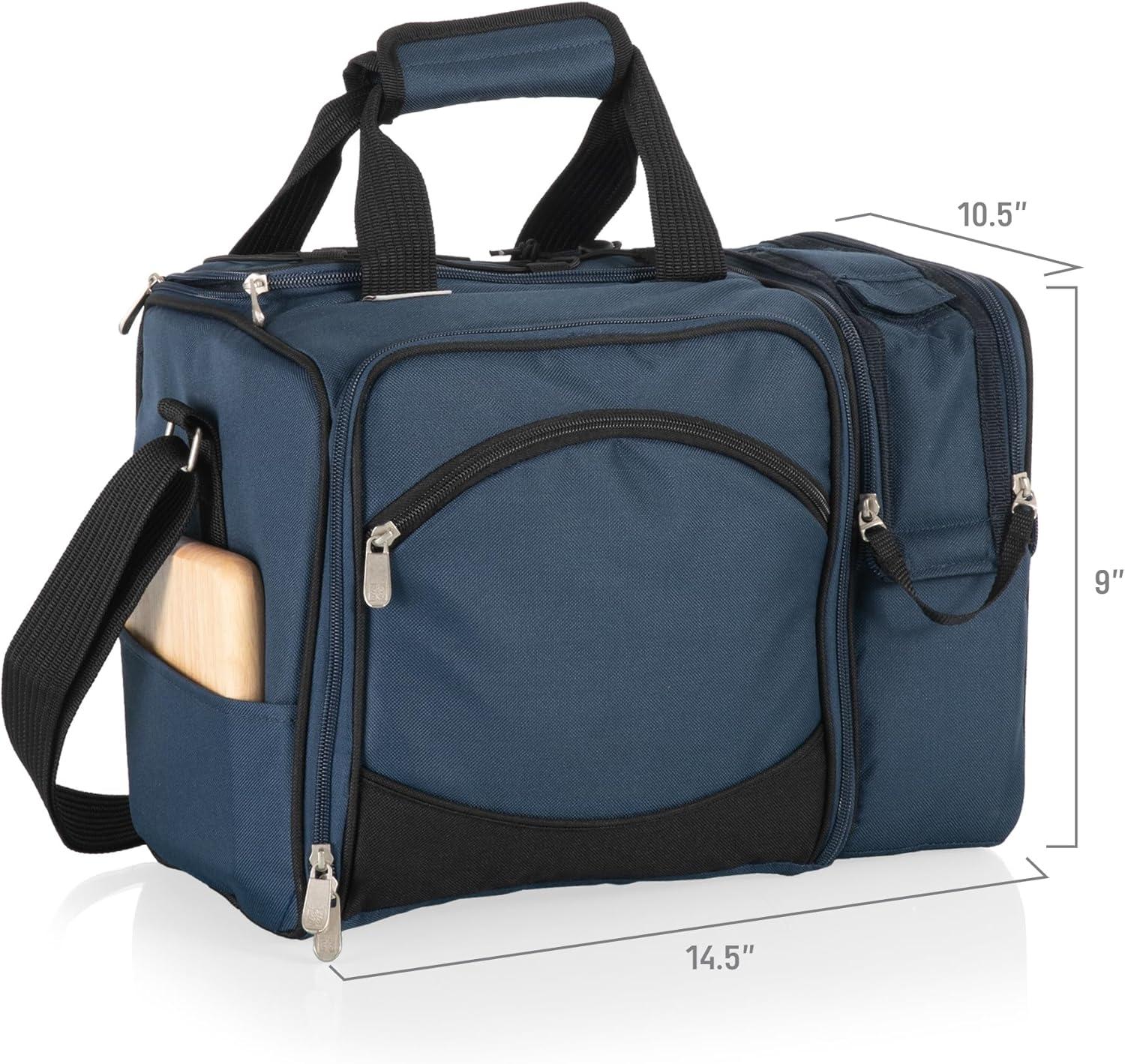 image:imagePICNIC TIME NFL UnisexAdult NFL Malibu Picnic Basket CoolerNavy