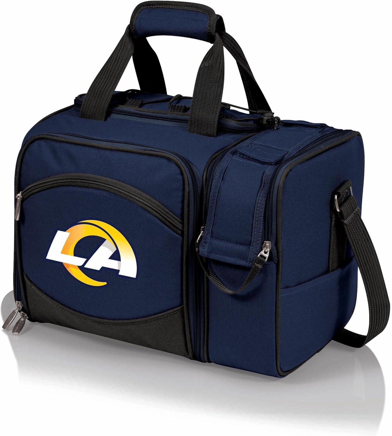 image:imagePICNIC TIME NFL UnisexAdult NFL Malibu Picnic Basket CoolerNavy