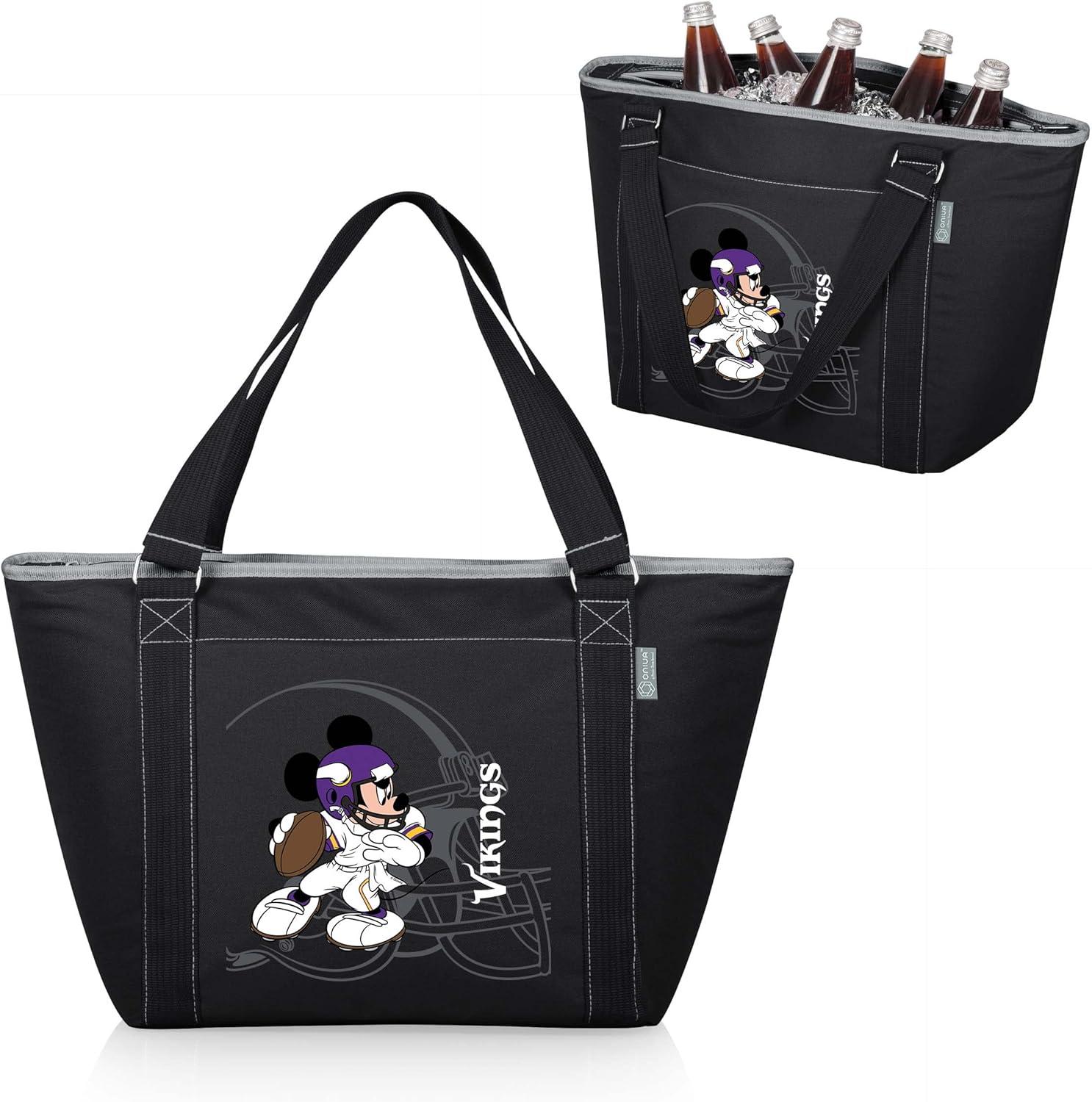 image:imagePICNIC TIME NFL UnisexAdult NFL Mickey Topanga Cooler Tote BagBlack