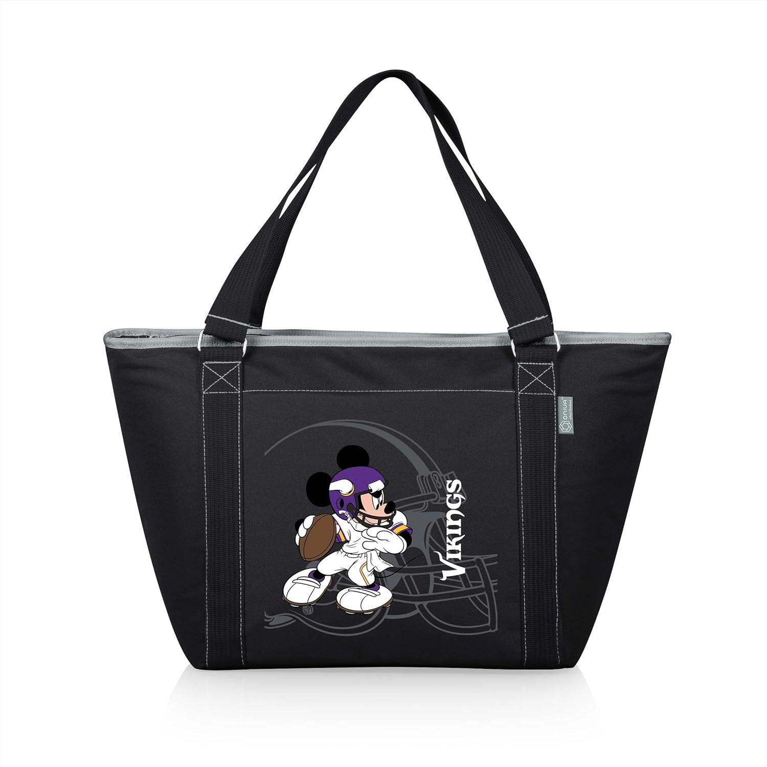 image:imagePICNIC TIME NFL UnisexAdult NFL Mickey Topanga Cooler Tote BagBlack