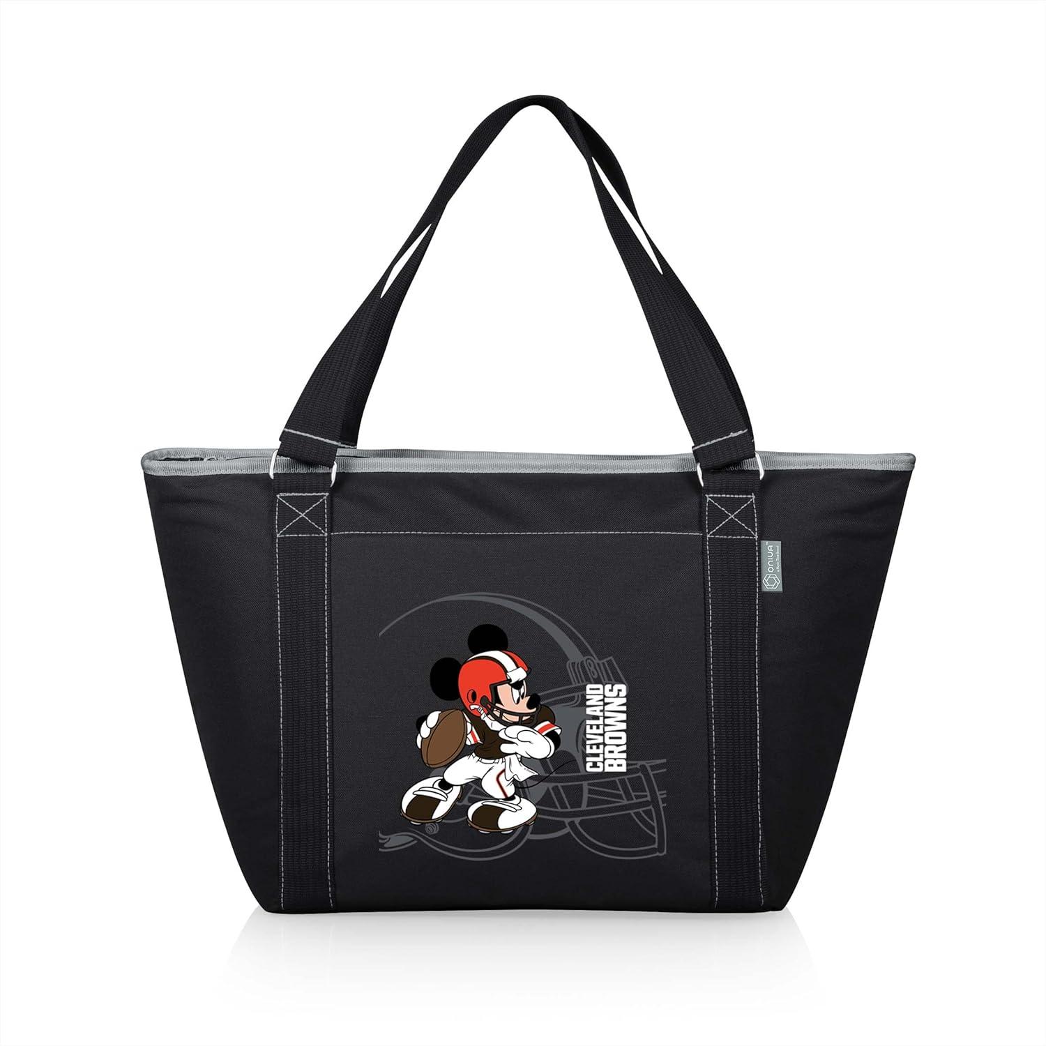 image:imagePICNIC TIME NFL UnisexAdult NFL Mickey Topanga Cooler Tote BagBlack