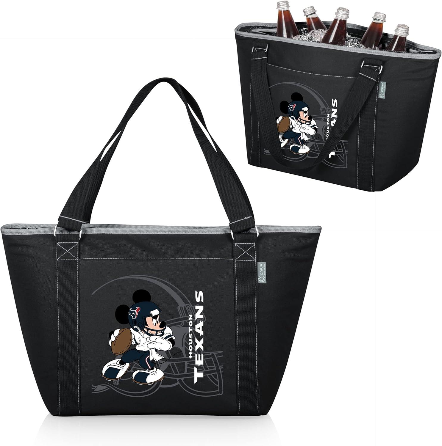 image:imagePICNIC TIME NFL UnisexAdult NFL Mickey Topanga Cooler Tote BagBlack