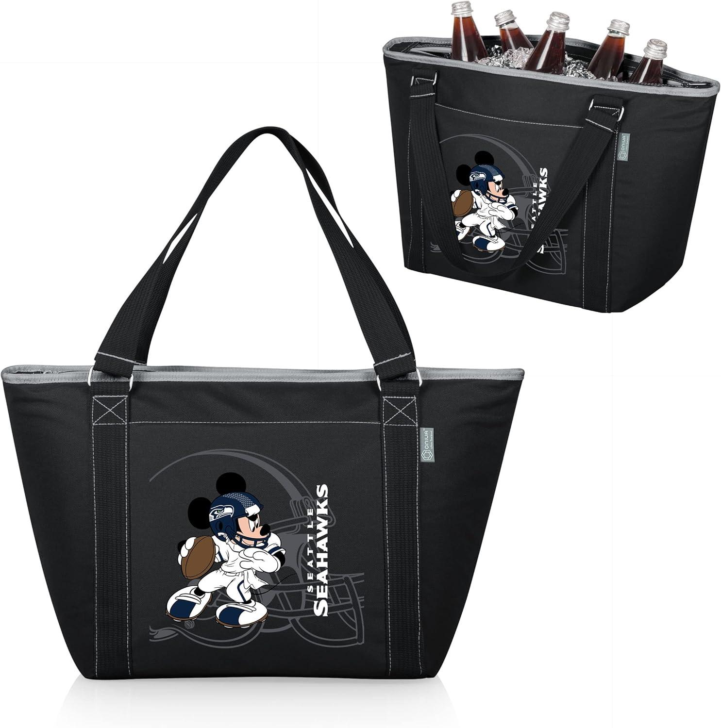 image:imagePICNIC TIME NFL UnisexAdult NFL Mickey Topanga Cooler Tote BagBlack
