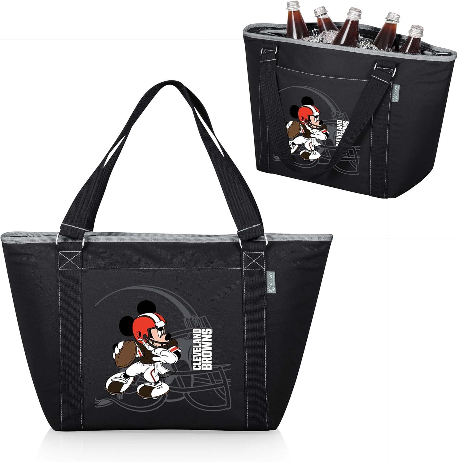 image:imagePICNIC TIME NFL UnisexAdult NFL Mickey Topanga Cooler Tote BagBlack