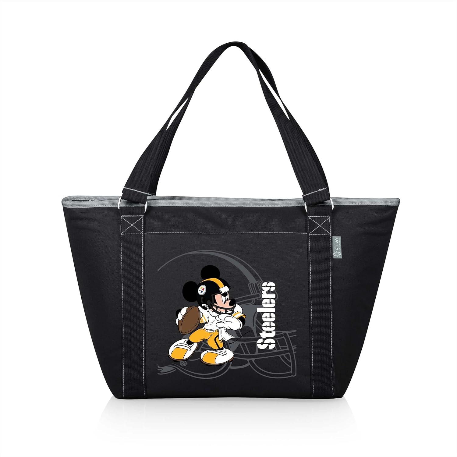image:imagePICNIC TIME NFL UnisexAdult NFL Mickey Topanga Cooler Tote BagBlack