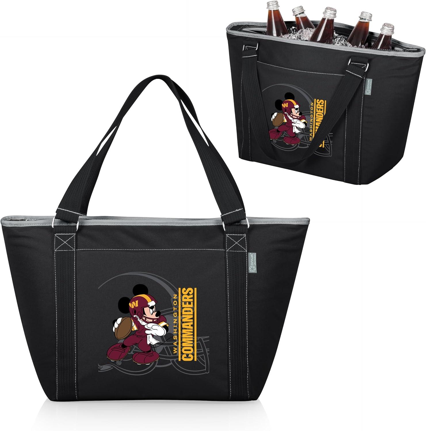 image:imagePICNIC TIME NFL UnisexAdult NFL Mickey Topanga Cooler Tote BagBlack