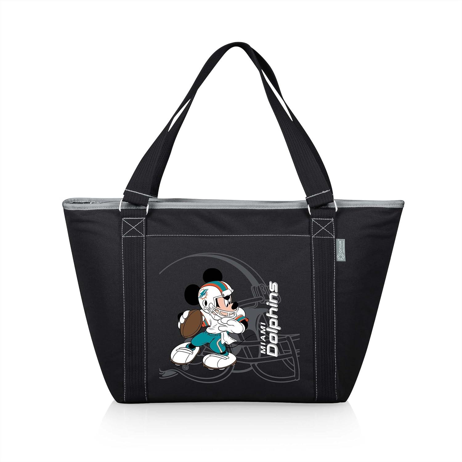 image:imagePICNIC TIME NFL UnisexAdult NFL Mickey Topanga Cooler Tote BagBlack