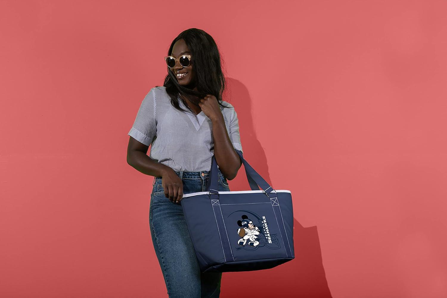 image:imagePICNIC TIME NFL UnisexAdult NFL Mickey Topanga Cooler Tote BagBlue