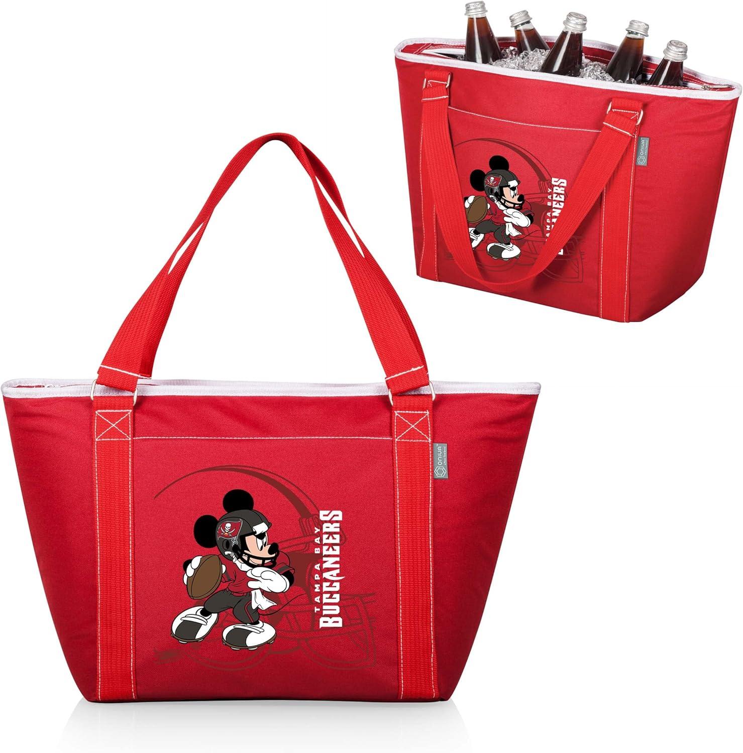 image:imagePICNIC TIME NFL UnisexAdult NFL Mickey Topanga Cooler Tote BagRed