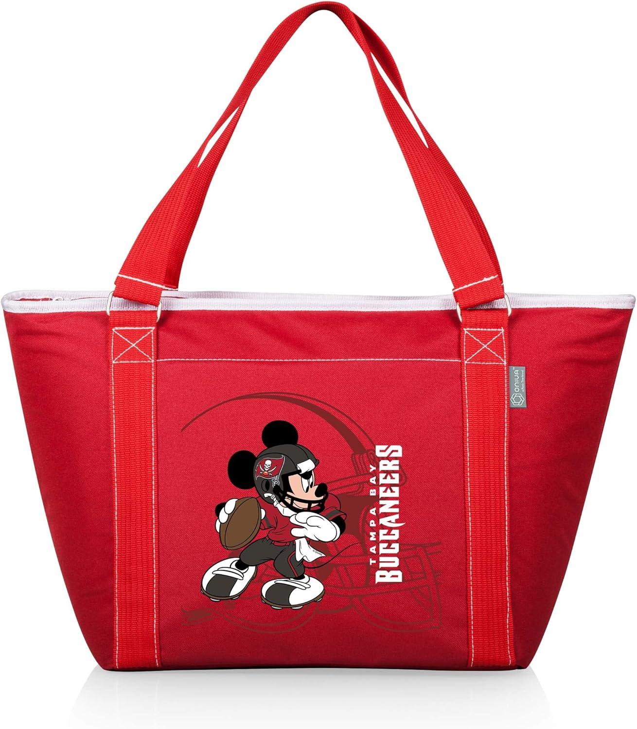 image:imagePICNIC TIME NFL UnisexAdult NFL Mickey Topanga Cooler Tote BagRed