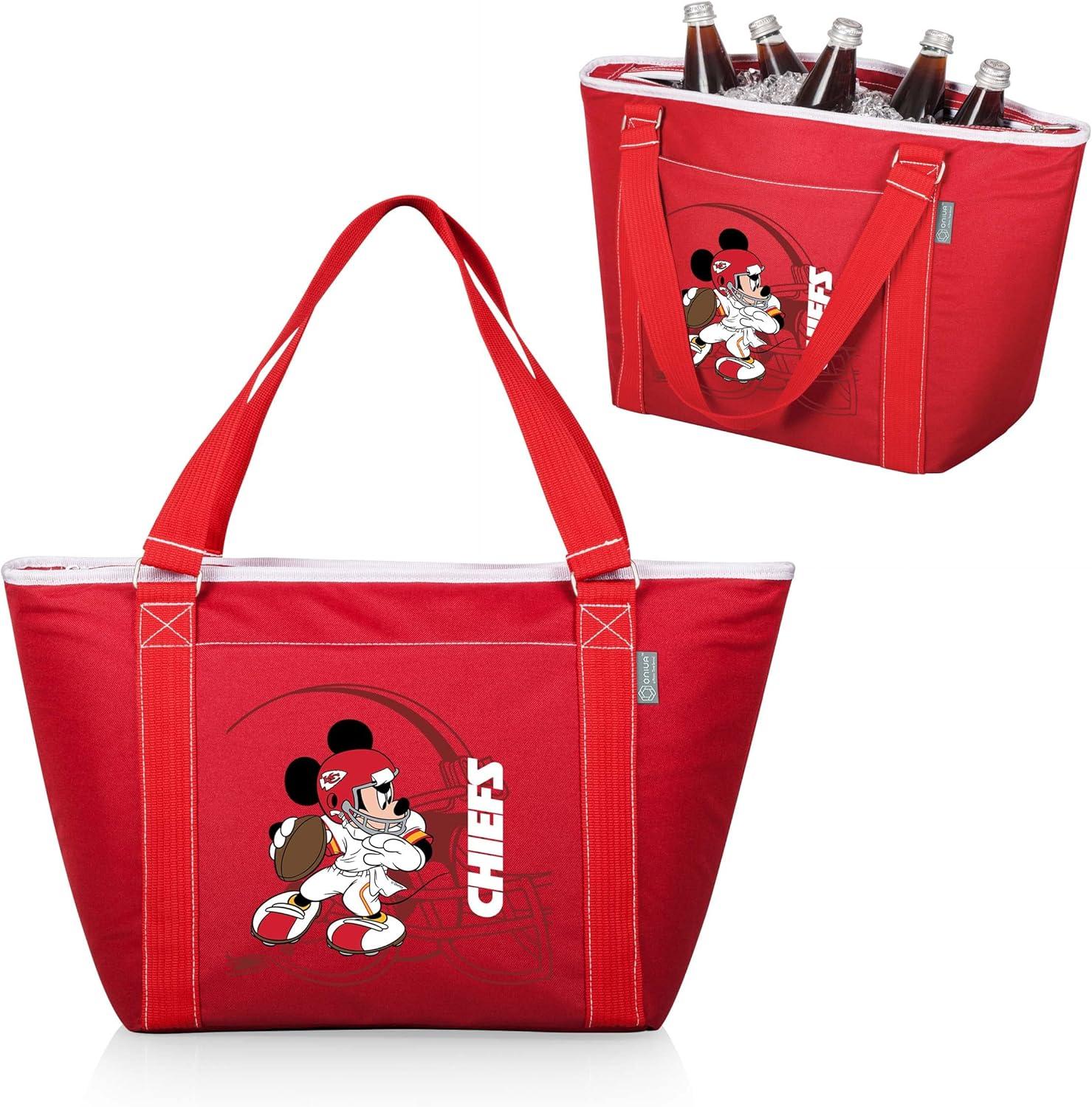 image:imagePICNIC TIME NFL UnisexAdult NFL Mickey Topanga Cooler Tote BagRed