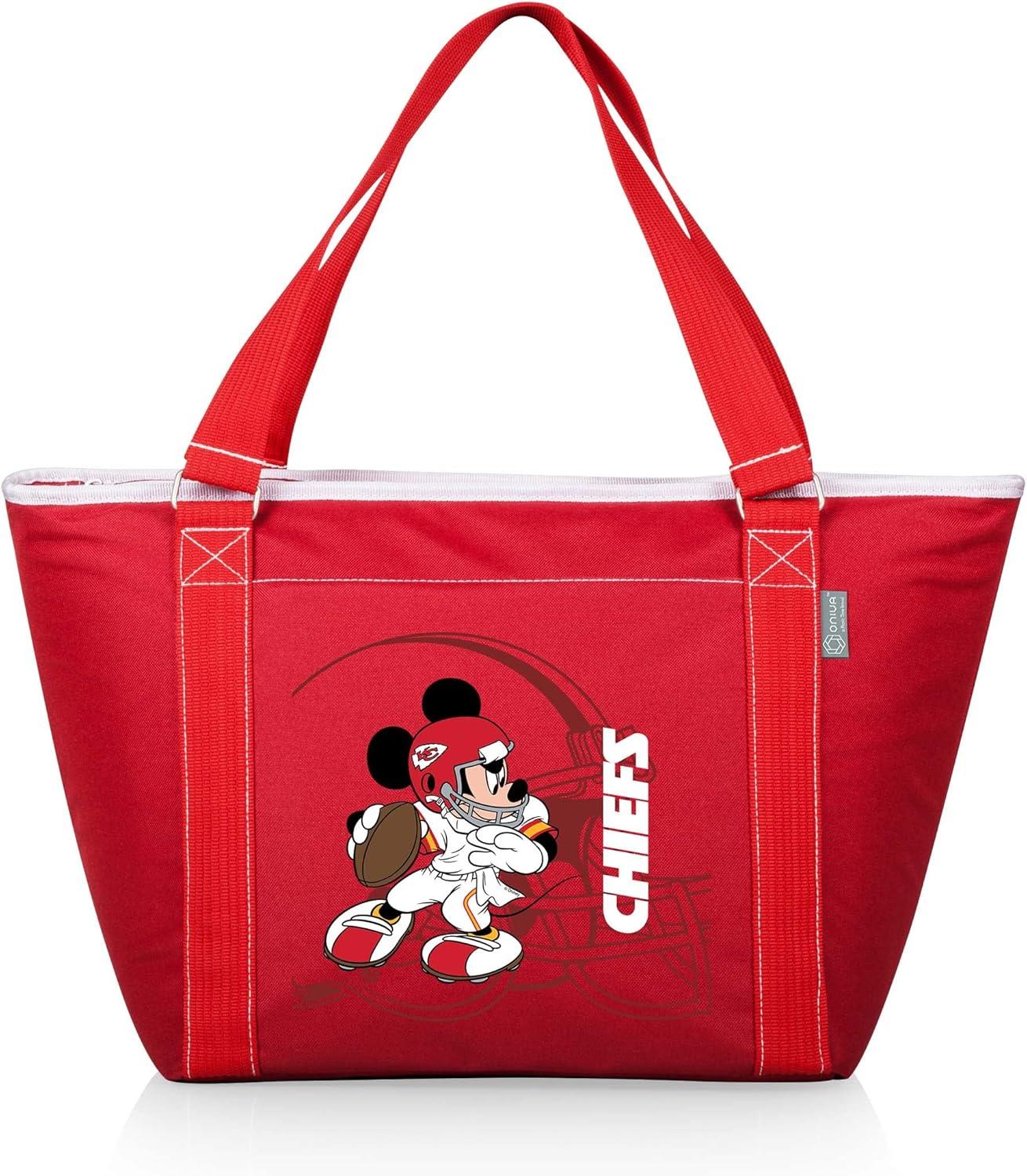 image:imagePICNIC TIME NFL UnisexAdult NFL Mickey Topanga Cooler Tote BagRed