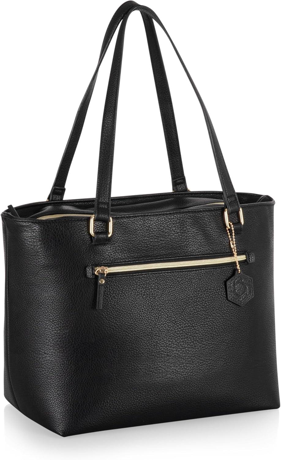 image:imagePICNIC TIME NFL Uptown Cooler Tote Bag Insulated Purse Lunch Bag Stylish Beach Bag Soft Cooler BlackLas Vegas Raiders