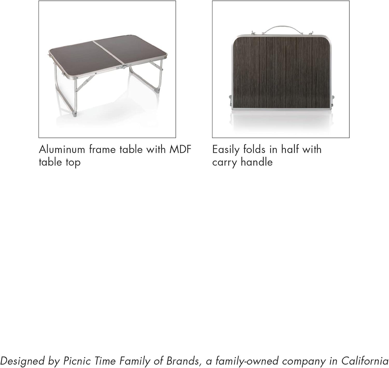 image:imagePicnic TIME NFL Concert Mini Portable Table Small Folding Table Mini Picnic TableCincinnati Bengals