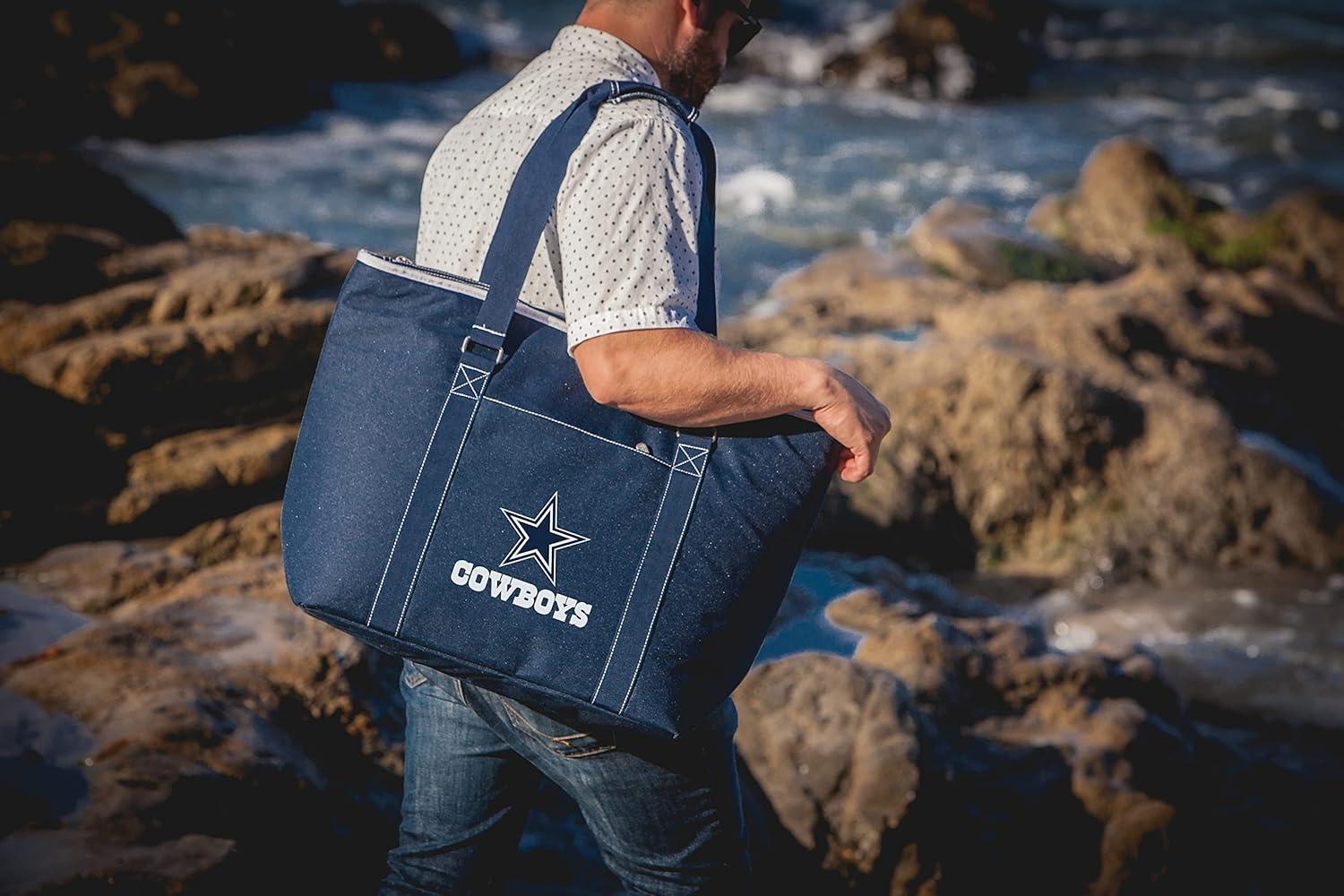 image:imagePicnic TIME NFL Tahoe XL Tote Cooler Bag Soft Cooler Bag Picnic CoolerNavy