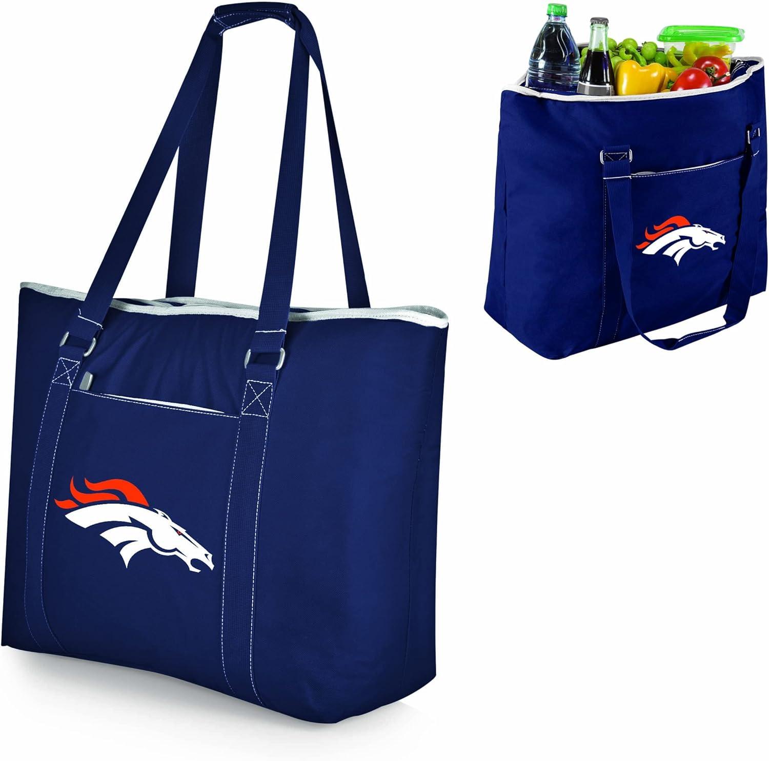 image:imagePicnic TIME NFL Tahoe XL Tote Cooler Bag Soft Cooler Bag Picnic CoolerNavy