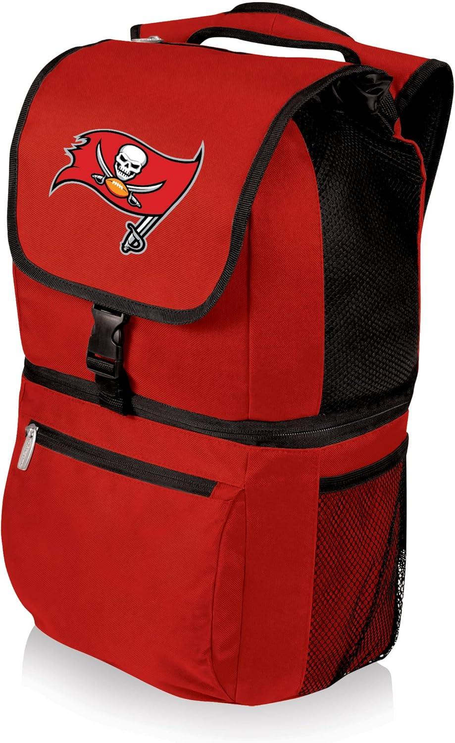 image:imagePicnic TIME NFL Zuma Backpack Cooler Soft Cooler Backpack Lunch CoolerRed