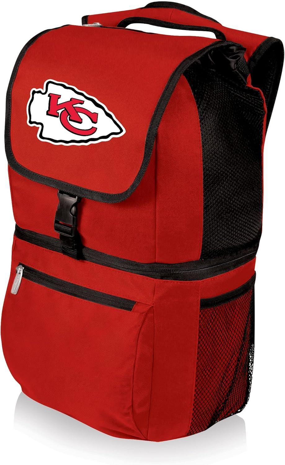 image:imagePicnic TIME NFL Zuma Backpack Cooler Soft Cooler Backpack Lunch CoolerRed
