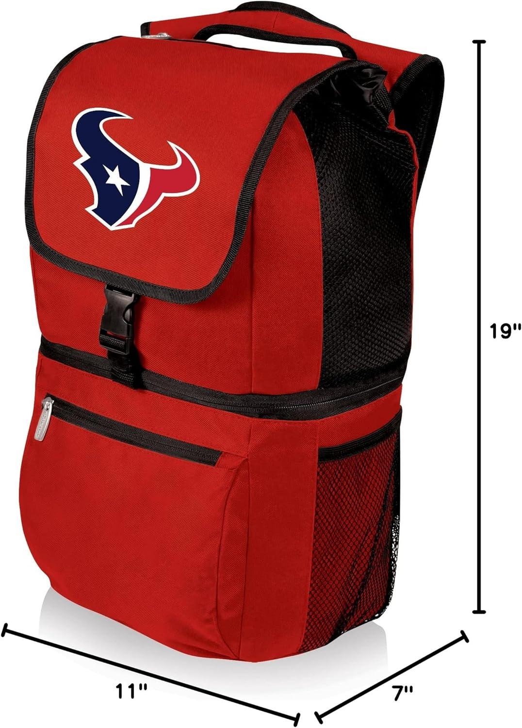 image:imagePicnic TIME NFL Zuma Backpack Cooler Soft Cooler Backpack Lunch CoolerRed