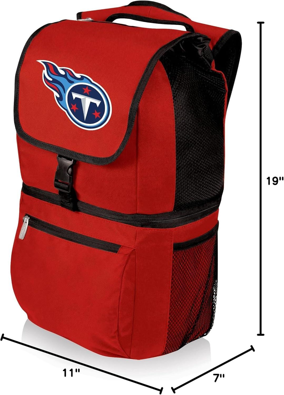 image:imagePicnic TIME NFL Zuma Backpack Cooler Soft Cooler Backpack Lunch CoolerRed