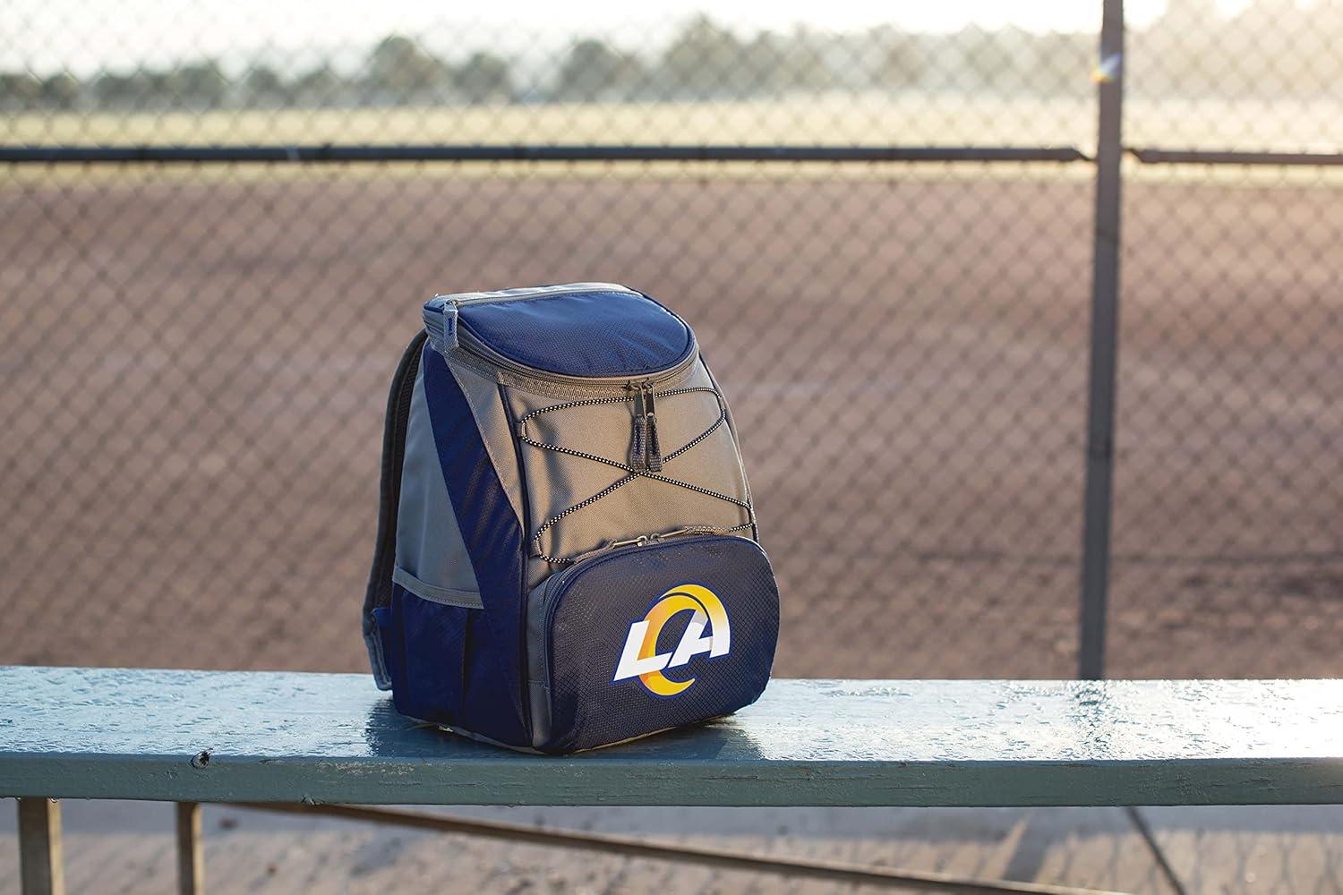 image:imagePicnic Time NFL PTX Backpack Cooler Soft Cooler Backpack Insulated Lunch BagNavy