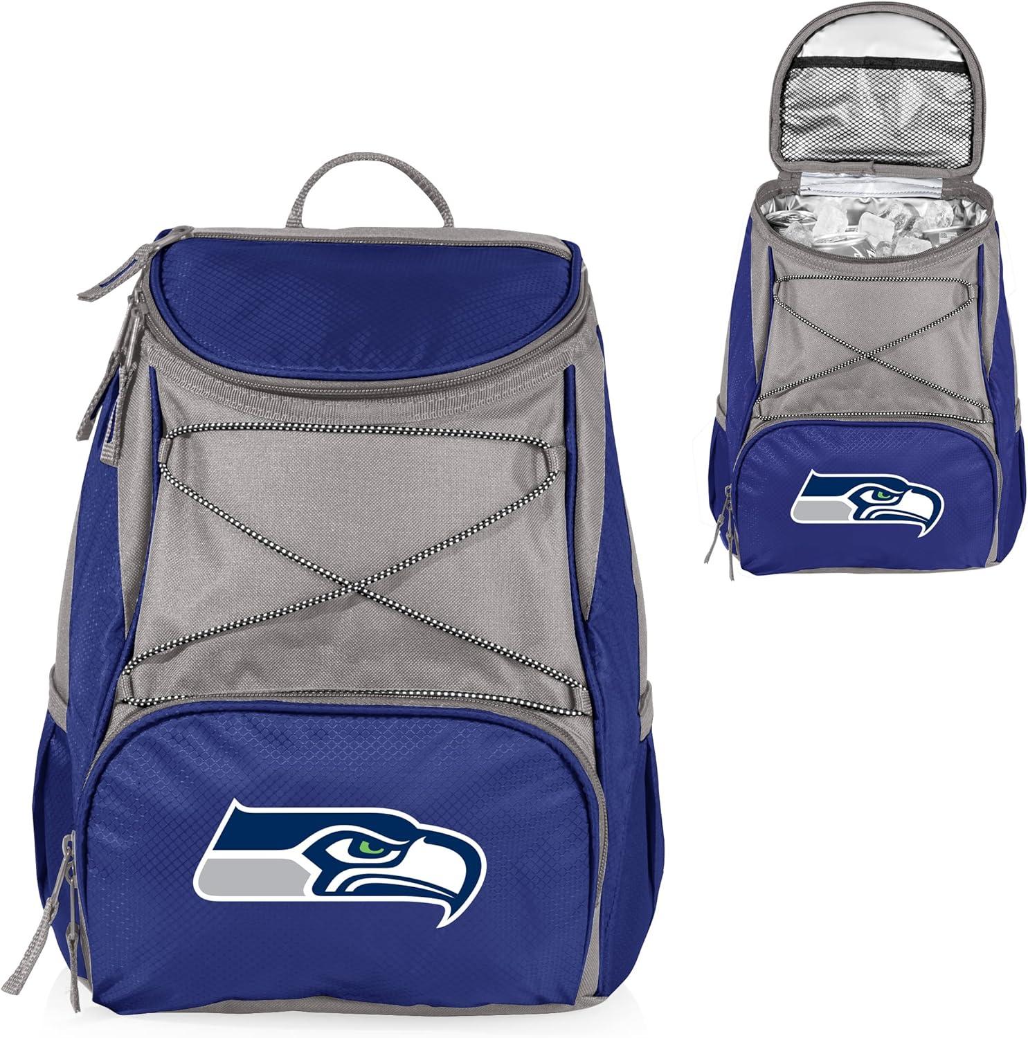 image:imagePicnic Time NFL PTX Backpack Cooler Soft Cooler Backpack Insulated Lunch BagNavy