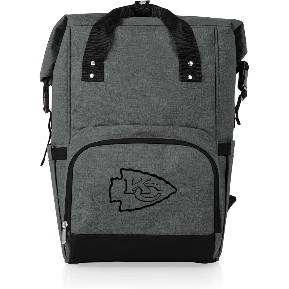 image:imagePICNIC TIME Gray Buffalo Bills BackpackKansas City Chiefs