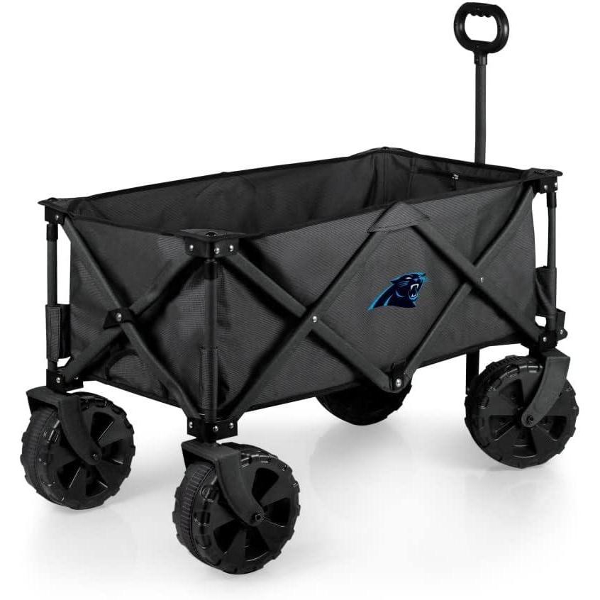 image:imagePICNIC TIME NFL Adventure Wagon Elite AllTerrain Portable Utility WagonCarolina Panthers