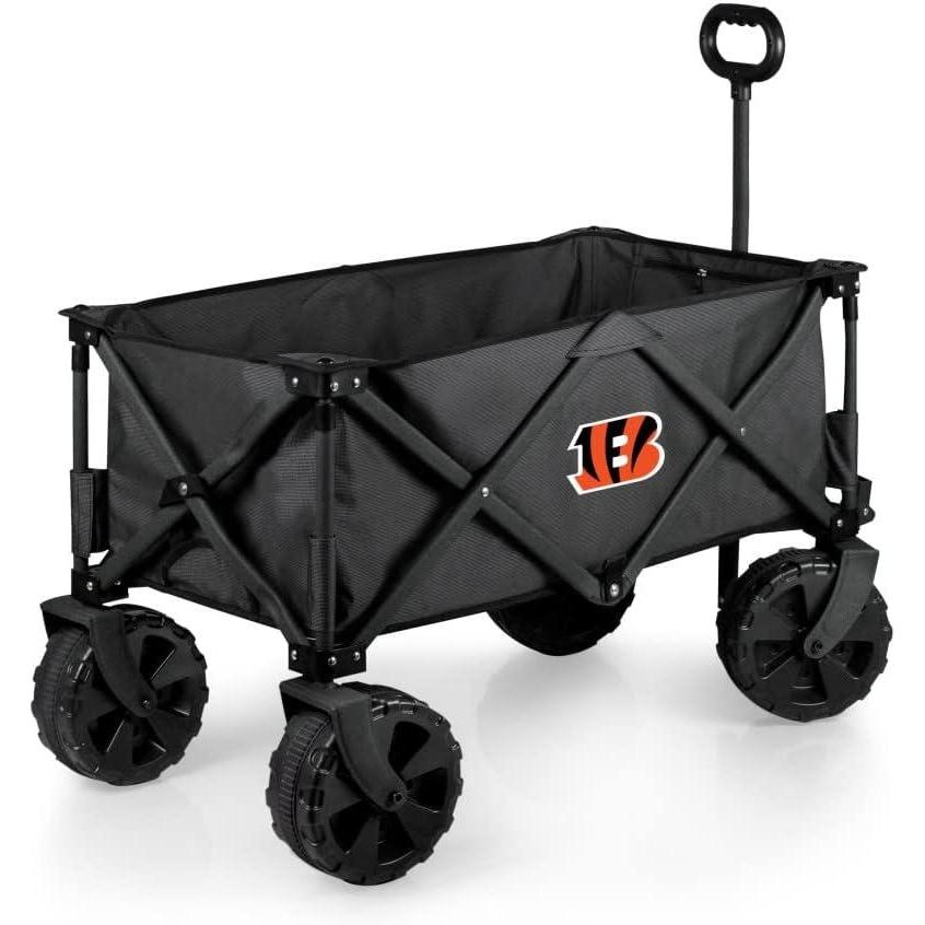 image:imagePICNIC TIME NFL Adventure Wagon Elite AllTerrain Portable Utility WagonCincinnati Bengals